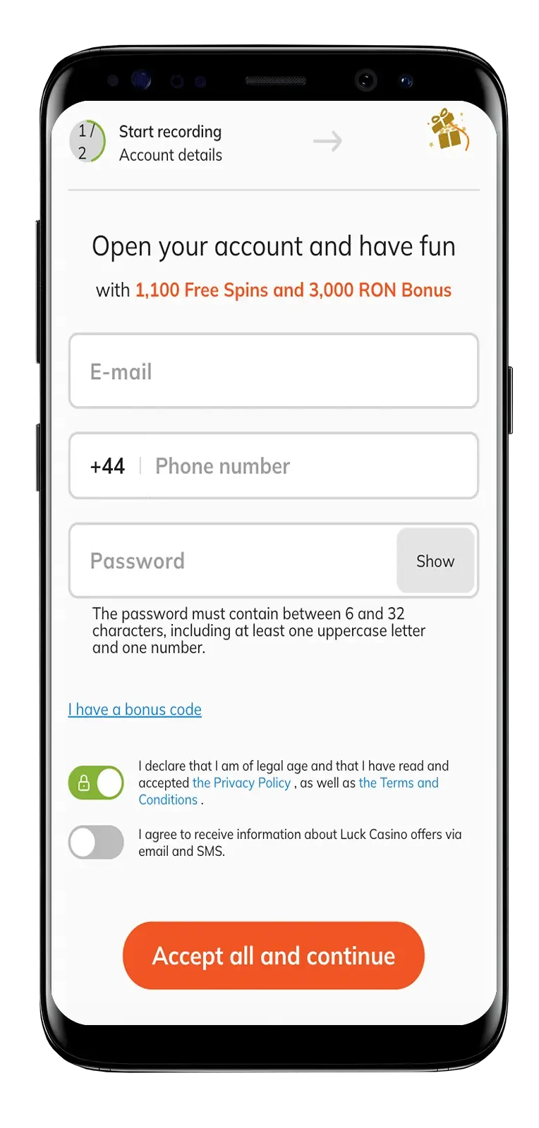 Luck Casino UK Login and Registration Guide