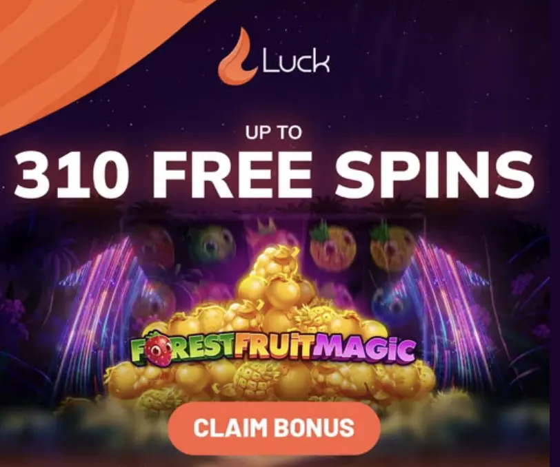 Free spins Luck offer: get 310 FS at Forest Fruit Magic slot